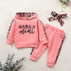 Children's Clothing Manufacturers Ins Wind Girls Suit Autumn Mini Sweater Sports Leopard Suit