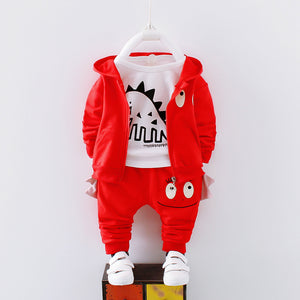 New Style Long Sleeved Children's Suit Casual Cotton Men's And Boys' Clothes