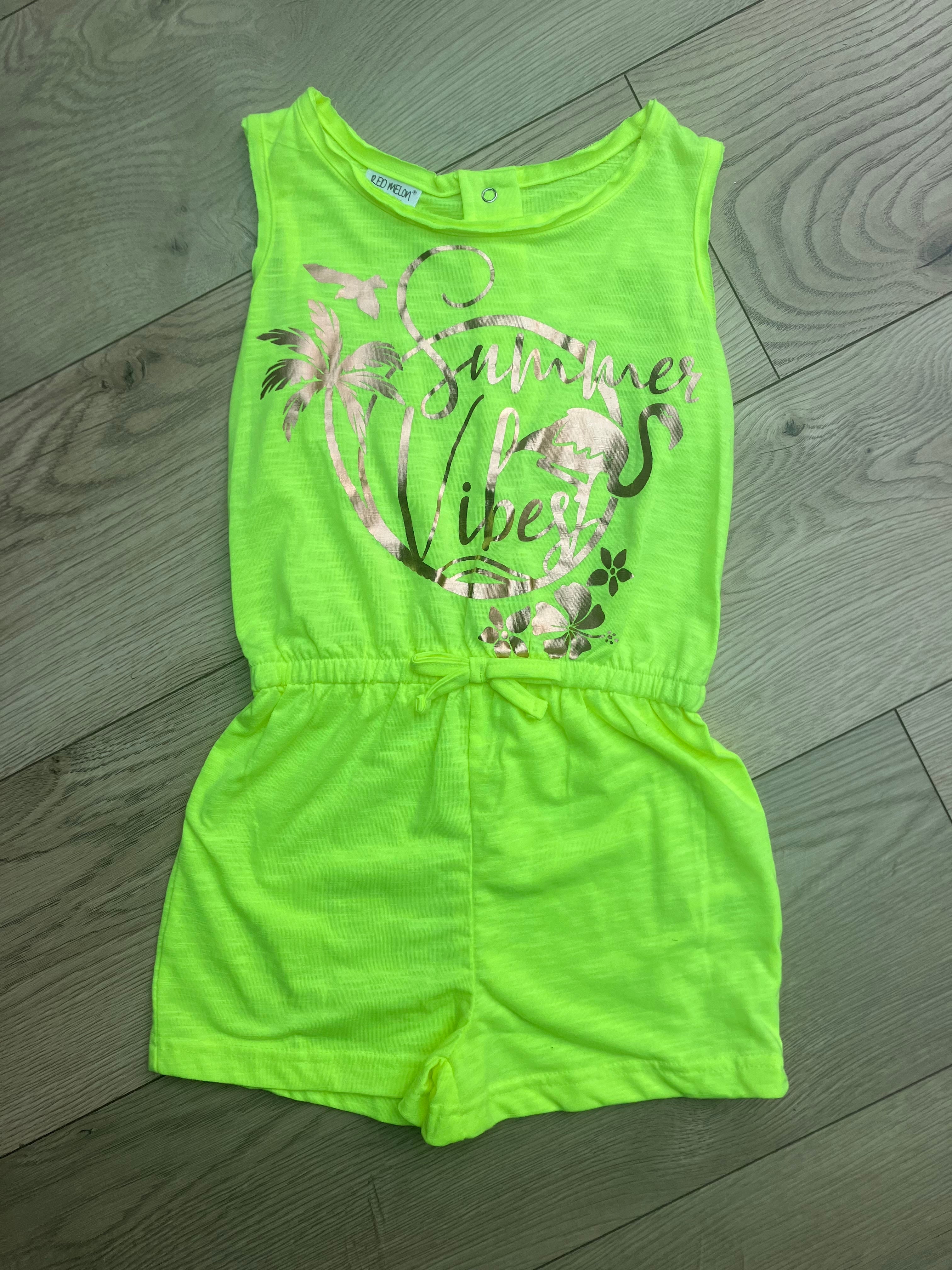 Neon cheap playsuit uk