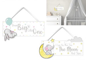 Assorted Baby Wooden Sign