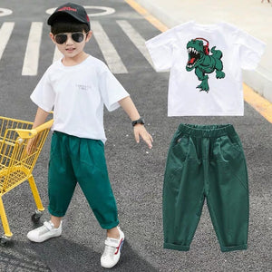 Dino T-shirt and trousers set