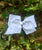 Giant White Bling Bow