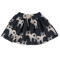 Dear Sophie Dark Cow Skirt