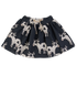Dear Sophie Dark Cow Skirt