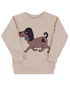 Dear Sophie Light Doggie Sweatshirt