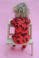 Coral Zebra Children's pyjama set