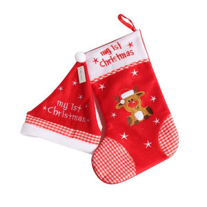 My 1st Christmas Stocking and Hat