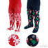 Printed Christmas Tights