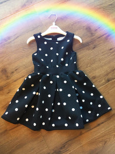 Quilted Spotty Dress